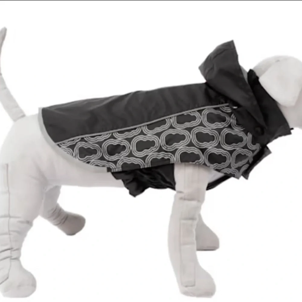 KONG Black Elements Dog Rain Jacket-New